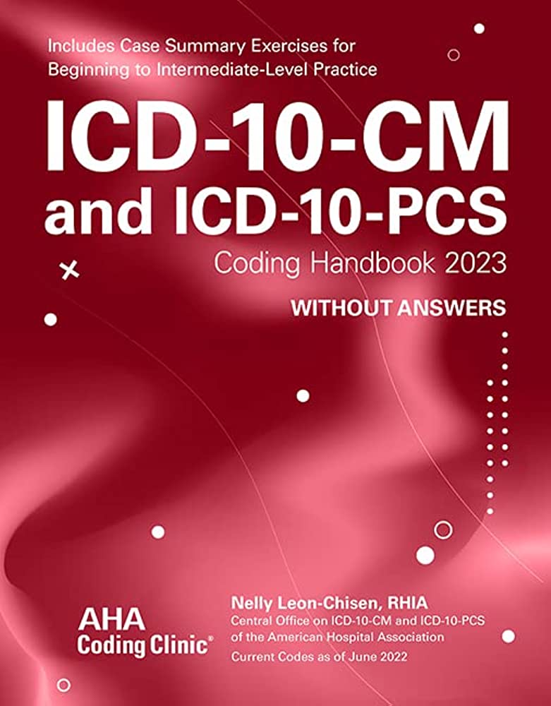  ICD 10 code handbook